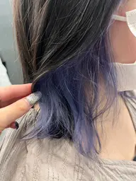 【🎀ミニモ学割🎀】🍑カット+艶カラー+インナーカラー+🫧バブルトリートメント🍑