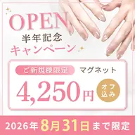 【8月限定✨OPEN半年記念クーポン】人気NO1!マグネットorフラッシュ/ オフ込¥5500→¥4250