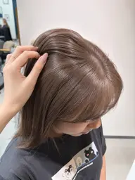 ブリーチなしダブルカラー