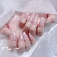 【hand】 ★チップ長さだし★+ワンカラー/ラメグラ平日¥7500★土日祝¥8500+オフ代