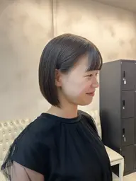 ブリーチなしダブルカラー+髪質改善トリートメント