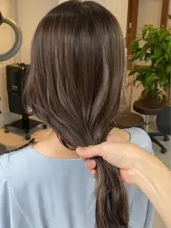 ブリーチなしwカラー