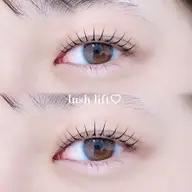 韓国風束感まつ毛🎶ラッシュリフト/パリジェンヌラッシュリフト👱🏻‍♀️🩵