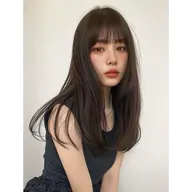 🫧🩵【つやっと垢抜け♡】メンテナンスカット＋透明感カラー＋トリートメント ※ロング料金なし