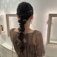 🩰金箔orリボンが選べる!!ヘアアレンジ🩰早朝のご予約もOK ◎