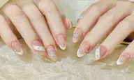 「お気に入れ方限定」フレンチ + つけ放題　(自爪)