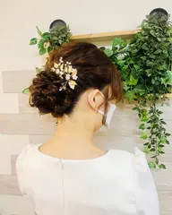 結婚式お呼ばれ、イベントなどのヘアセット(指名料込)