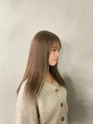 ブリーチなしWカラー/トリートメント🌿 (トーン明るくしたい方,濃いめ暖色)にオススメです◎!