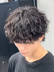 🪽新規様【メンズのみ❤️】カット+波巻きパーマ