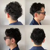 メンズカット＋フェザーパーマ🪼🐳 当日限定🙄