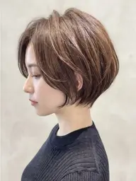 カット+リタッチオーガニックカラー【根本2​〜​3センチ以内】＋トリートメントB