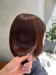 カラー+トリートメント+マイクロバブル☀️