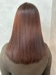 人気No.2🌟🔸【ご新規様】超自然なツヤとまとまり🌿髪質改善ストレート+似合わせカット