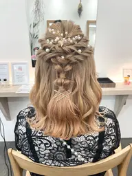👱‍♀️結婚式ヘアセット
