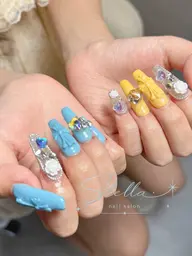 オフあり【チップ長さ出し×150分持ち込みデザインストーン付け放題💘】