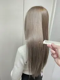 【プレミアムメニュー】ブリーチ毛でもかけれる髪質改善プレミアム縮毛矯正✨