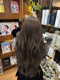 【営業後限定】透明感カラー➕トリートメント🫧ロング料金¥550