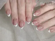 王道・上品系フレンチ★指先を美しく魅せるネイル（フィルイン対応）