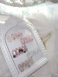 【デビュー直前限定🎀】Luxe定額💎SNSで話題のうるちゅる・ワンホンネイル✨(オフなし)