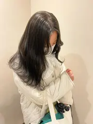 ⛱4月限定🌈ノーブリーチ💕で作る透明感&髪質改善カラー💋【透明感カラー×極上香水風トリートメント】