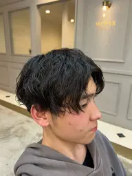カット➕パーマ (モデル様)