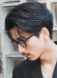 【当店スタイリストカット】カット+フェザーパーマ