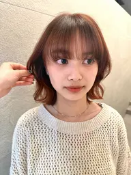 【minimo限定💎】レイヤーボブ+シャンプーブロー🎀