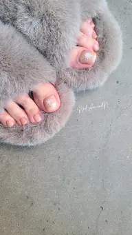 期間限定おまかせフットジェルネイル