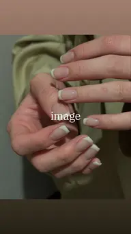 🌛【フレンチネイル】ベースカラー有/オフ無/ケア込み◎