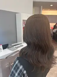 【⋆｡ 🌱ﾘﾗｯｹｽﾒﾆｭｰ🌱⋆｡】艶感カラー  +  頭皮改善ヘッドスパ30分