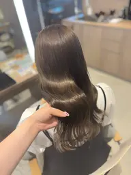 【オススメ!フルカラーorリタッチ】うるツヤカラー+保護TR♬.*゚