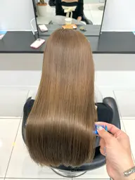 ブリーチなしダブルカラー トリートメント付き