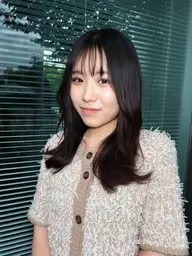 【就活・実習前などに📖✨】黒染めじゃない暗染めカラー+似合わせカット+トリートメント♪