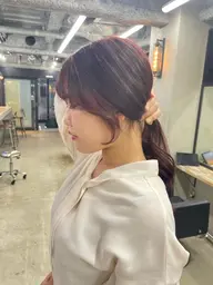 🇰🇷人気韓国風🇰🇷顔まわりカット+ヘアセット