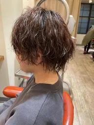 メンズカット＋ハードパーマ　ツイスパ　スパイラル　波巻き　スペインカール　なんでもオッケー👌