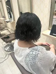 【U24レディース】✨ボブ✨パーマ+カット