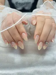 オフありワンカラー🤍ストーンorパール10個無料
