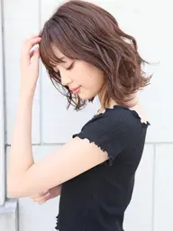 パーマ＋カット（メニュー画像の様なヘアスタイルをやらせて頂ける方募集中！）