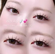 《最強メニュー》パリエク🩰フラットラッシュ80本【他店リペア可/オフ可/minimo限定🎗️】