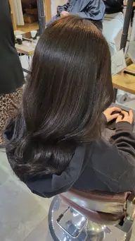 【ツヤツ ヤ透明感✨】 艶カラー ➕☪️AMASIA☪️3step リートメント