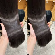 🤍【まずはカラーから】艶カラー＋1Step TR