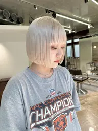 💡ブリーチリタッチ+カラー💡（ハイトーン、ダブルカラーしている方向け）