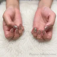 【オフなし】ハンド💅ワンカラーネイル+ワンポイント(2本アート)　所沢✨️パラジェル変更🉑🙆‍♀️