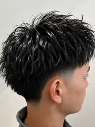 【✨数量限定✨】🌱スパイキーショートカット➕ピンパーマモデル