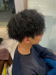 【✨️ミニモ限定✨️】メンズカット＋スパイラルパーマ＋トリートメント🫧