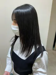 【全体的にうねり広がりの気になる方!サラサラストレートに仕上げます◎✨】カット×縮毛矯正 × うる艶トリートメント❤️