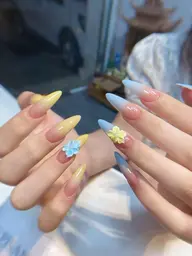 🉐チップ長さだし10本🎐グラテーション／ベビープーマ『500色以上から選べる🌈🌈🌈