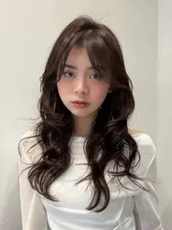 骨格補正カット➕艶カラー➕内部補修(3step)トリートメント