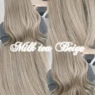 🤎ミルクティー系🕯️ブリーチonカラー+1step treatment 🧸🌙