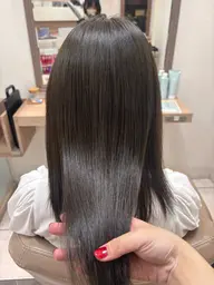 【🤍暗髪×透明感🤍】艶感ワンカラー🐰